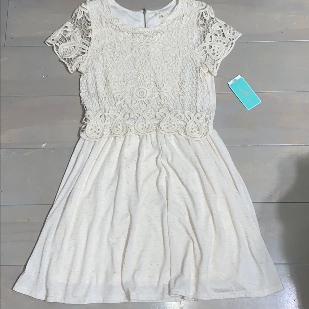 Copper key dress